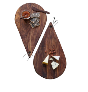 Planche à fromage en bois de taille moyenne, couleur marron, design personnalisé, unique, pour restaurant et cuisine - Product Image 6