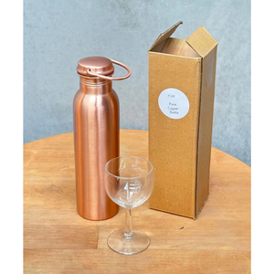 Botella de Agua de Cobre Puro Más Vendida, Disponible en Diferentes Estilos con Empaque Premium, la Mejor Calidad de Exportador Indio - Product Image 5