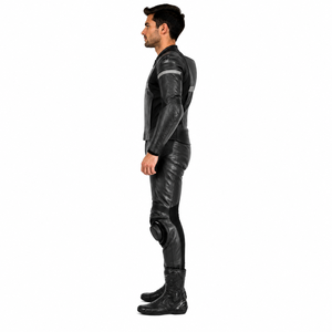 Traje de Motocicleta de Cuero Samroz Sports de Una Pieza para Hombre, con Armadura CE Extraíble, Transpirable, Talla Grande, Resistente al Agua y al Viento, para Todas las Estaciones - Product Image 5