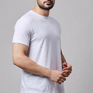 Camisetas de Hombre 100% Algodón Pakistaní, Cuello Redondo, Secado Rápido, Diseño Casual con Letras, Personalizadas con Serigrafía, Diseño en Blanco, 270g - Product Image 2
