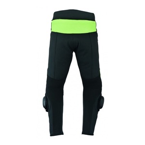 Pantalon de moto pour hommes, noir, vert néon, genouillères de protection, respirant, toutes saisons, vêtements de course pour adultes - Product Image 6