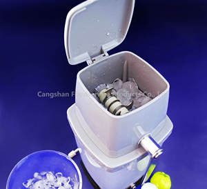 Picadores de hielo para bar, 6.5"x5x9.25", con base de succión, blanco y amarillo - Product Image 6