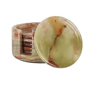 Ensemble de sous-verres en bois avec support, sous-verres absorbants, sous-verres mignons, accessoires de décoration pour bar, salle à manger, table basse, cadeau amusant - Product Image 3