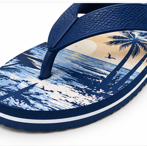 Sandalias de Playa de Diseño Personalizado con Suela de Goma Antideslizante para Uso Casual al Aire Libre en Verano, Sandalias de Playa Cómodas y Antideslizantes - Product Image 6