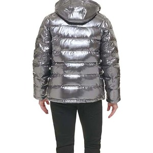 High Street New Arrival Horse Riding Puffer <b>Jacket</b> Zipper Cargo Fashion Men's Windproof Stand Collar Sleeveless Winter <b>Jacket</b> - Product Image 5
