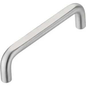 Polished Stainless Steel Oval Bar Modern Antirust Durable <b>Ladder</b> Pull Handle Pair Back Back Glass Wooden Door Entry Hardware - Product Image 3