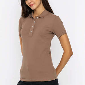 Camiseta Polo Elegante para Mujer, Ropa Casual de Alta Calidad, Algodón Transpirable con Botones y Cuello Camisero - Product Image 6