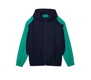 Chaqueta Cortavientos Ligera para Hombre, Colores Personalizados, Transpirable, Impermeable, Tallas Grandes, Bordado, Bloques de Color, con Capucha - Product Image 1