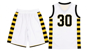 Ensemble d'uniformes de basketball personnalisés pour hommes – Maillot et short en polyester respirant avec impression numérique – Tenue de sport d'équipe avec numéro – Grandes tailles - Product Image 2