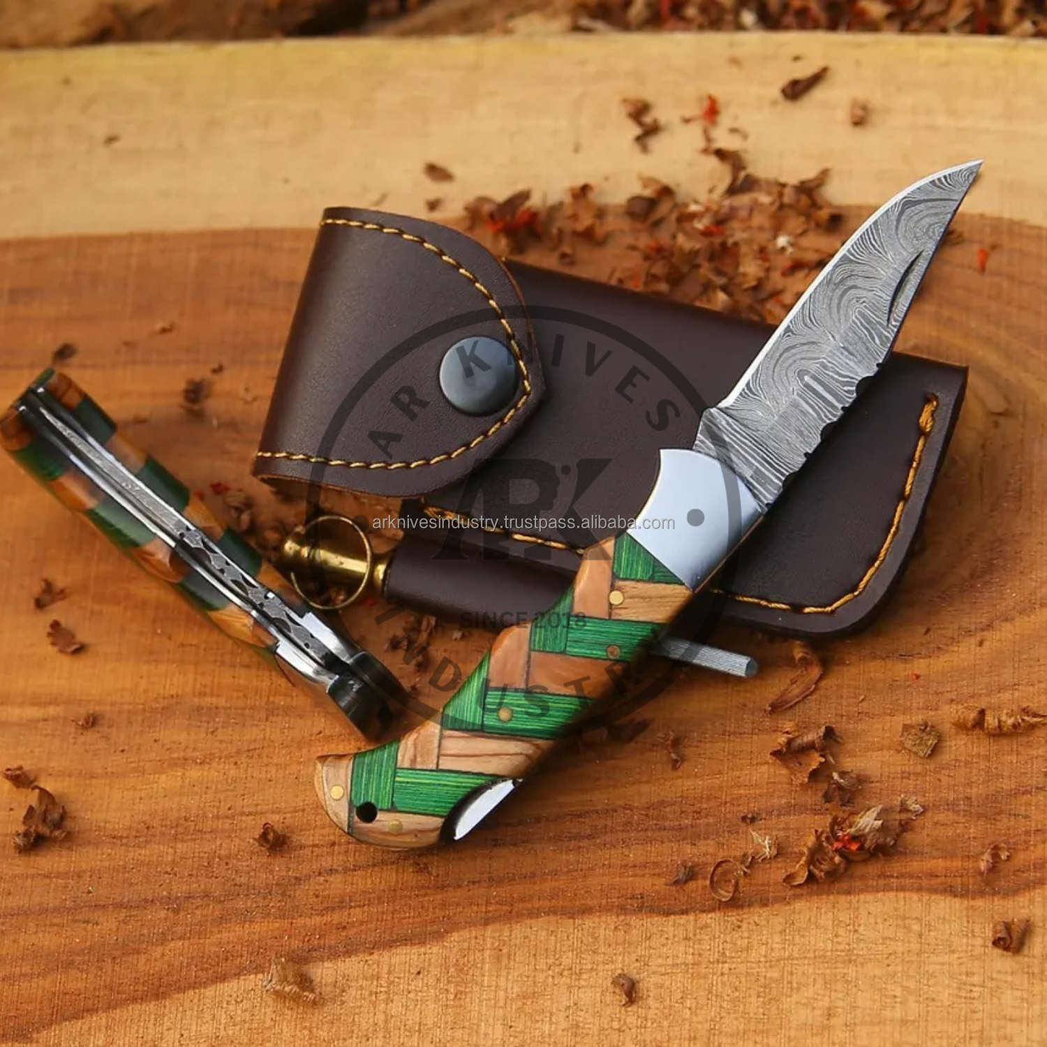 สีเขียว