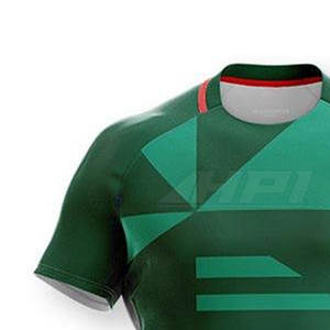 Camiseta de Rugby Ligera y Transpirable de Poliéster para Deportes de Equipo, Camiseta de Rugby Juvenil de Secado Rápido con Estampado para Partidos de Equipo - Product Image 5