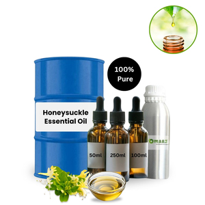 Huile essentielle naturelle de chèvrefeuille (Lonicera Caprifolium) Huile essentielle pure de Jammu et du Cachemire Aromaaz International - Product Image 1