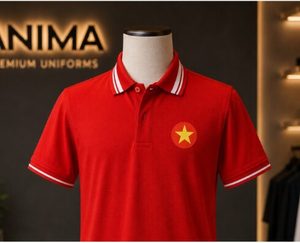 เสื้อโปโลลายธงชาติเวียดนาม - Product Image 1