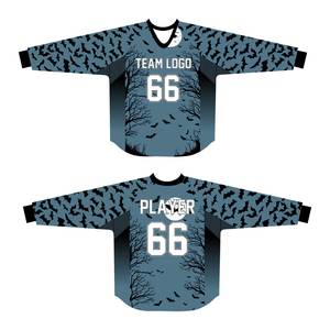 Camisetas de paintball de manga larga con diseño personalizado, camisetas totalmente sublimadas para jugadores de paintball - Product Image 4