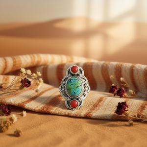 <b>Turquoise</b> Fine <b>Ring</b> 7.4 Grams - Product Image 3