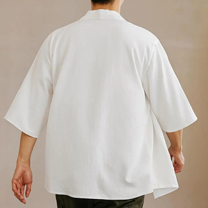 Chaqueta Kimono con MOQ Bajo, Diseño Personalizado, Tela Suave, Cómoda, Ligera y Moderna - Product Image 4