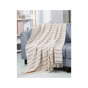 Manta Ligera de Bambú Viscosa 60x80in con Textura Acanalada y Caída Suave, Ideal para Minoristas que Buscan Productos Acogedores de Alto Margen - Product Image 1