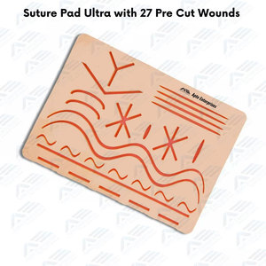 Kit de Entrenamiento de Sutura para Educación Médica, Simulación de Cuidado Humano, Almohadilla de Práctica de Sutura Cutánea, Herramientas para Estudiantes y Materiales de Enseñanza - Product Image 2