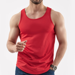 Débardeur d'entraînement personnalisé pour homme – T-shirt de sport sans manches respirant pour la performance et le confort - Product Image 4