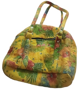 Mochila para portátil de fieltro de algodón de alta calidad estilo dama hecha a mano dos asas paisaje cremallera Cómodo bolso de hombro 20-39L - Product Image 1