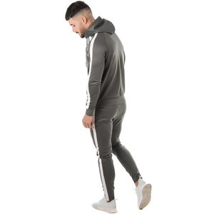 Wholesale Men Tracksuit Anti Pilling Sports Wear Men Track Suit For Sale <b>High</b> Quality 100 % Cotton Men Tracksuit Breathable - Product Image 2