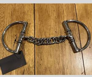 Pièce de bouche articulée à port élevé en liège de haute qualité équitation occidentale Dee en acier inoxydable à charnière large pour cheval équestre - Product Image 3