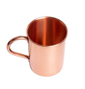 Taza de Cobre Puro con Asa de Latón, Taza para Bebidas de 500 ml, Taza Decorativa para Cerveza, Bar, Moscow Mule, Té, Café, Taza Elegante, Soporte OEM - Product Image 4