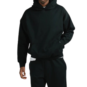 Sudadera con Capucha para Hombre, Tallas Grandes, Tejido de Punto de Poliéster/Algodón, Antiencogimiento, Transpirable, Antipilling, 180g, Venta al por Mayor - Product Image 2