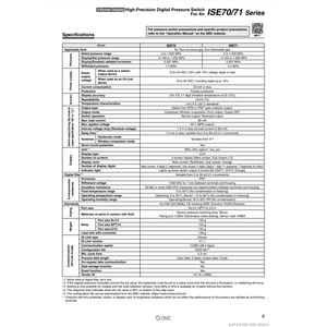 สวิตช์ความดันดิจิตอลนิวเมติก ISE70-02-L2-S SMC - Product Image 1
