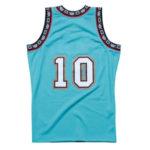 Camiseta de Baloncesto Personalizada para Hombre, Sin Mangas, de Malla de Poliéster, Uniforme de Equipo, Secado Rápido, Estampada, para Entrenamiento y Partido - Product Image 4