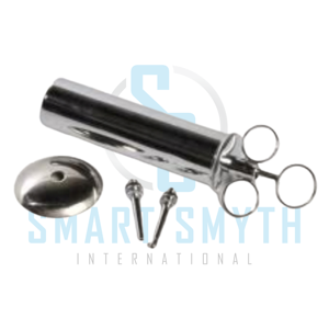 Jeringa Veterinaria para Oídos, Jeringa de Acero Inoxidable para Irrigación de Oídos, Instrumento Reutilizable para Limpieza de Oídos de Animales - Product Image 4