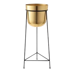 Metal Decorative <b>Planter</b> with Stand Antique Decorative Plant Pot Industrial <b>Planter</b> Minimalist <b>Planter</b> <b>Large</b> - Product Image 5