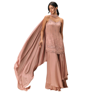 Nouvelle robe de soirée maxi pour femme, ensemble de 3 pièces - Product Image 1