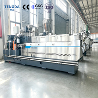 Machine d'extrusion de granulés biodégradables PLA PBAT Caco3, machine de fabrication de granulés d'amidon biodégradable