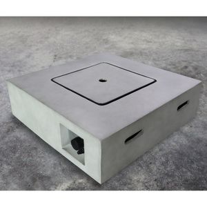 Fiber Reinforced Concrete <b>Fire</b> <b>Pit</b> <b>Table</b> for Propane/Natural Gas Use - Product Image 5