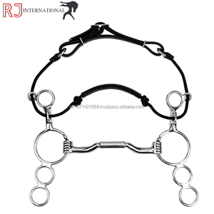 Mors de dressage western en acier inoxydable pour chevaux, durables, épaisseur de bouche 16 mm, pour l'entraînement, mors d'équitation de la meilleure qualité - Product Image 3