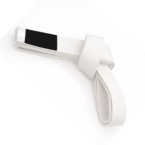 Cinturón de Karate de Alta Calidad para Artes Marciales en Venta, Equipo de Karate / Cinturón de Karate Personalizado de Alta Calidad para Combate con Franjas de Color - Product Image 3