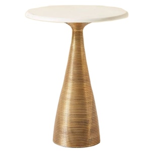 Mesa auxiliar moderna de estilo nórdico, mesa de consola real de metal ecológica al por mayor, último diseño a precio de calidad - Product Image 1