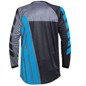 Maillot de motocross bleu 2026 à manches longues, t-shirts de motocross, vêtements de course de moto tout-terrain - Product Image 5