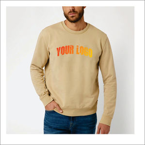 เสื้อสเวตเชิ้ตผู้ชายปักลายแบบกำหนดเอง ทรงโอเวอร์ไซส์ ผ้าฝ้าย 100% ทรงหลวม สไตล์สตรีทแวร์ ระบายอากาศได้ดี - Product Image 2