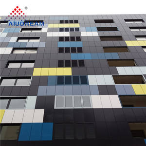 Vente en gros de panneau composite en aluminium fini de couleur grise Panneaux ACM Alucobond 3/4mm Prix du panneau composite en aluminium Acm/acp - Product Image 1