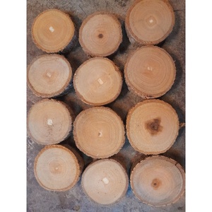 Sous-verres en panneaux de bois écologiques, très demandés |   Planche à découper ronde, lisse, solide et durable en bois naturel - Product Image 5