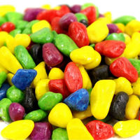 Piedras de Ónix Multicolor, Piedras Preciosas Hechas a Mano, Decoración para Acuarios, Cristales Reiki, Ágata Aashim de Khambhat, India