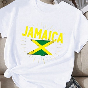 เสื้อยืดสตรีลายธงชาติจาไมก้า - Product Image 2