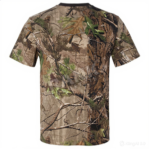 Camisetas de Caza con Camuflaje de Última Tendencia, Impresión de Logotipo Personalizado, Camisetas Ligeras para Hombre - Product Image 2