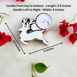 Beautiful New Stylish Christmas Decorative Tea Light <b>Candle</b> Holder <b>Set</b> Wood Wax Party Decorative <b>Candle</b> For Home Festival Light - Product Image 2