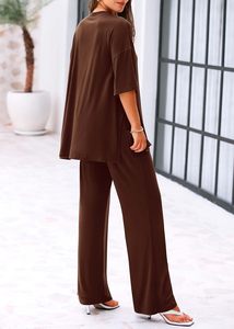 Nuevo Diseño de Chándal Deportivo de Verano, Conjunto de Dos Piezas con Pantalones Cortos y Manga Larga, Transpirable y Elegante para Mujer - Product Image 3