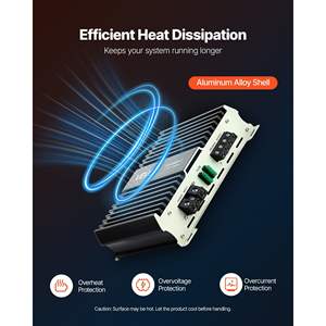 เครื่องขยายเสียงรถยนต์ 1 แชนแนล คลาส D พร้อมรีโมทควบคุมระดับซับวูฟเฟอร์ กำลังขับ 800 วัตต์ RMS สูงสุด รองรับ 1/2/4 โอห์ม พร้อมฟิลเตอร์ Low Pass - Product Image 6