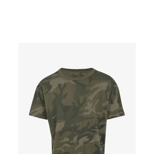 T-shirt unisexe camouflage oversize en coton, coupe décontractée, manches courtes, style streetwear, mode estivale - Product Image 4