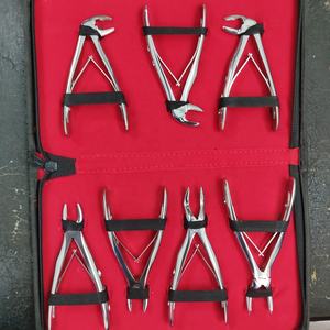 Ensemble de pinces d'extraction pédiatriques Ensemble d'instruments dentaires pédiatriques par Mountis Corporation - Product Image 3